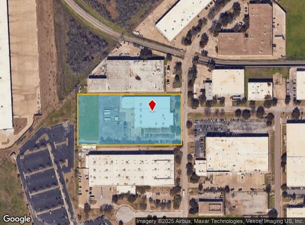  1801 Hurd Dr, Irving, TX Parcel Map