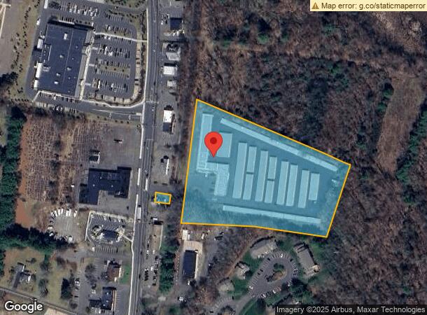  1280 Hopmeadow St, Simsbury, CT Parcel Map