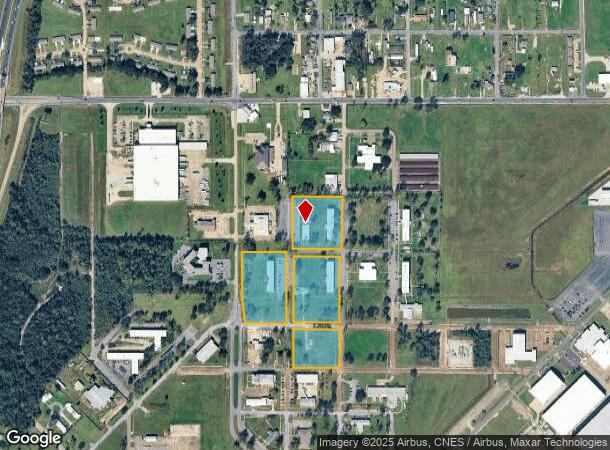 600 Avenue J St, Lake Charles, LA Parcel Map