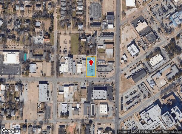  1710 9Th St, Wichita Falls, TX Parcel Map