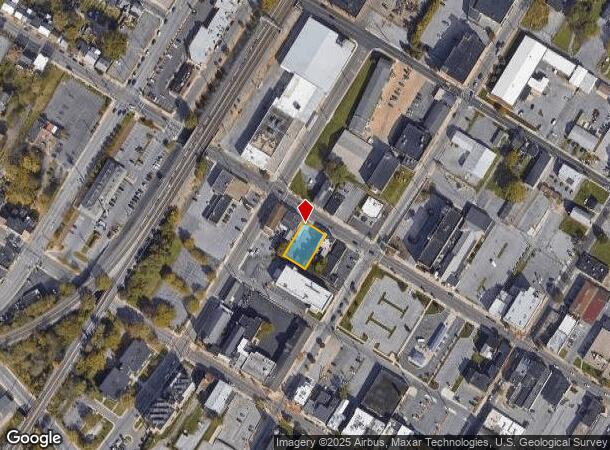  219 W Franklin St, Hagerstown, MD Parcel Map
