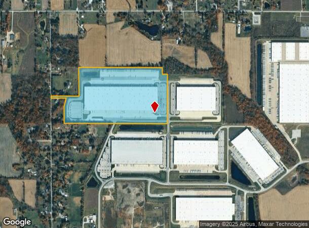  9472 Distribution Dr, Clayton, IN Parcel Map