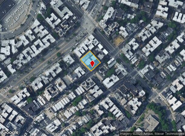 2927 Valentine Ave, Bronx, NY Parcel Map
