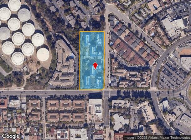  1801 Termino Ave, Long Beach, CA Parcel Map