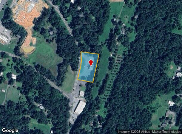 1075 Valley St, Scottsville, VA Parcel Map