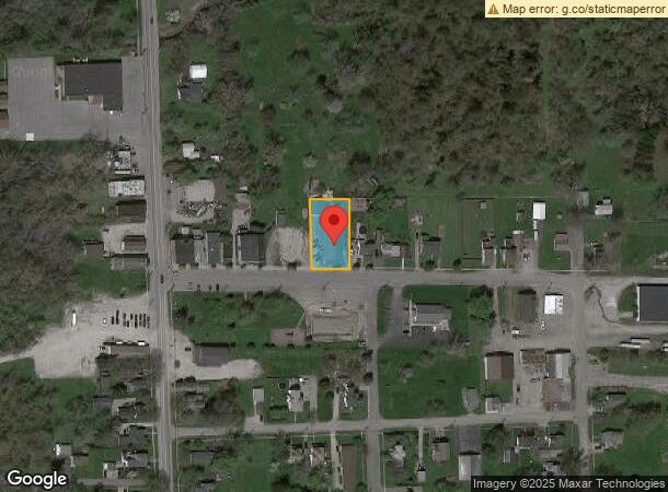  8709 Main St, Barker, NY Parcel Map