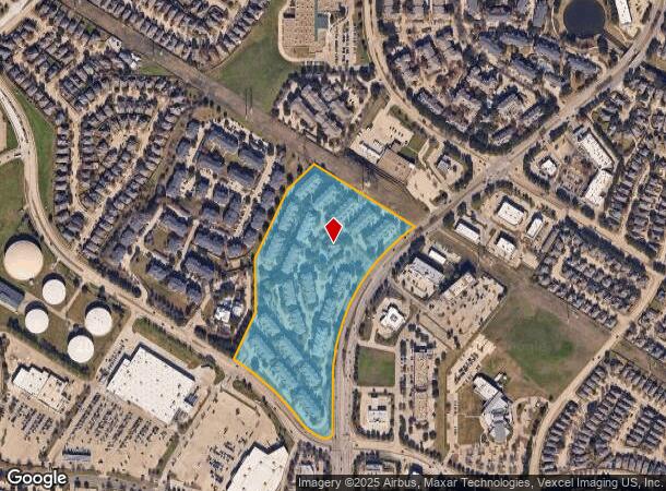 8001 N Macarthur Blvd, Irving, TX Parcel Map