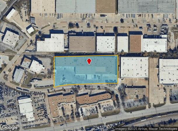 1915 Meridian St, Arlington, TX Parcel Map