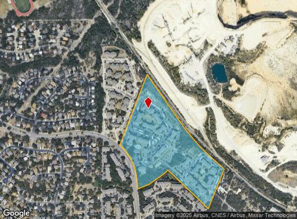  12330 Vance Jackson Rd, San Antonio, TX Parcel Map