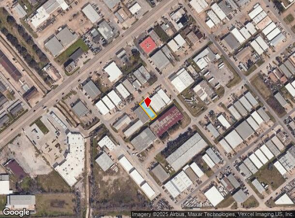  1408 Illinois St, South Houston, TX Parcel Map