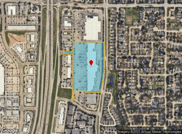  2800 Gateway Ct, Euless, TX Parcel Map