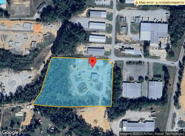  195 Jeanette Barrett Industrial Blvd, Wetumpka, AL Parcel Map