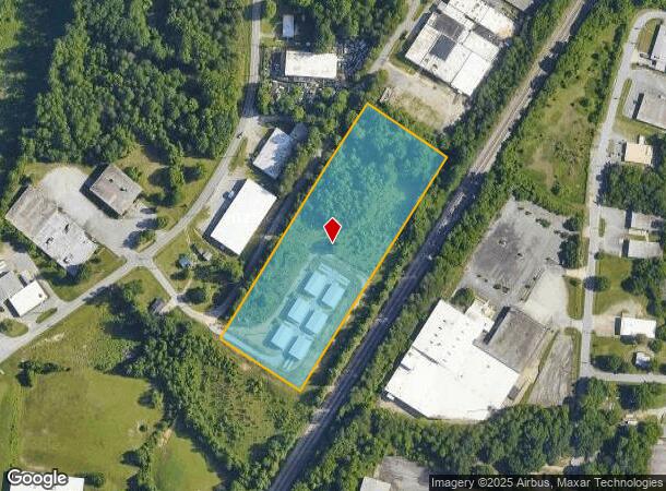  200 Mandustry St, High Point, NC Parcel Map