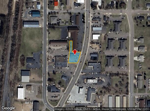 1810 S Main St, Rice Lake, WI Parcel Map