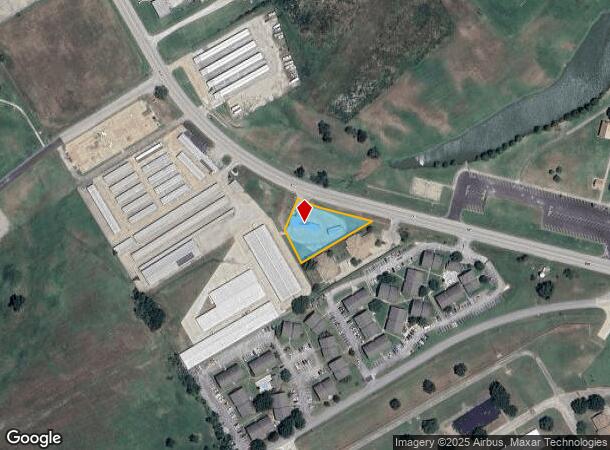 1380 N 45Th St, Corsicana, TX Parcel Map