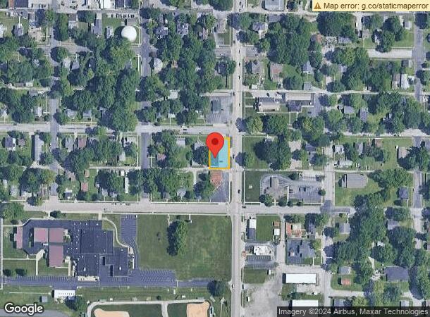  305 S Madison St, Lebanon, IL Parcel Map