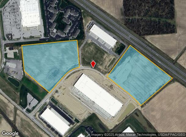  14658 Industrial Pky, Marysville, OH Parcel Map