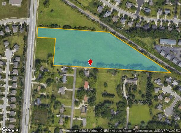 Diley Rd N, Pickerington, OH Parcel Map