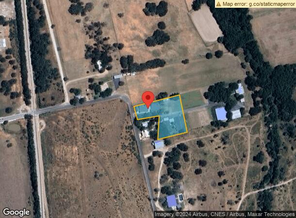  601 County Road 340A, Burnet, TX Parcel Map