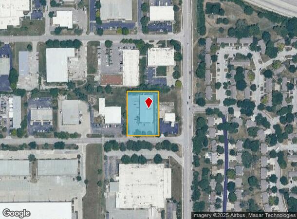  13550 W 108Th St, Lenexa, KS Parcel Map