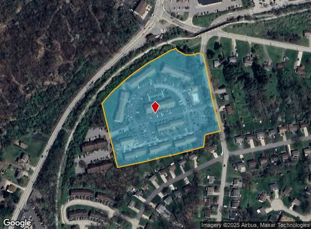  1200 Highfield Ct, Bethel Park, PA Parcel Map