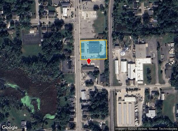  422 N Saginaw St, Holly, MI Parcel Map