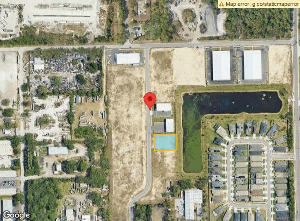  1539 Northbend Dr, Tarpon Springs, FL Parcel Map