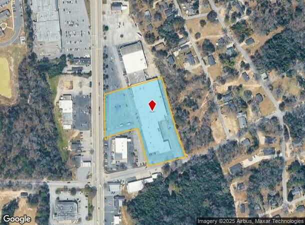  2518 Broad St, Camden, SC Parcel Map