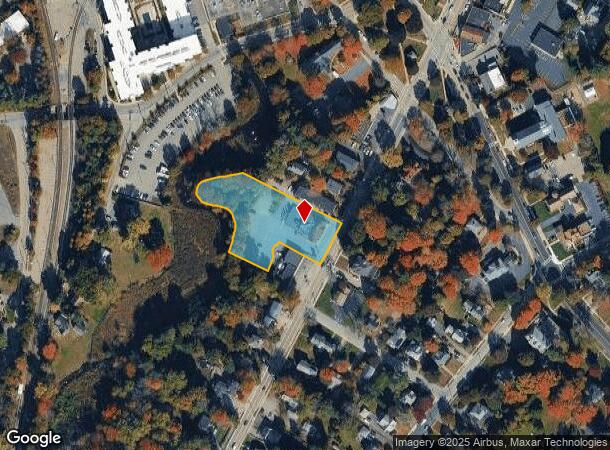  1065 Main St, Walpole, MA Parcel Map