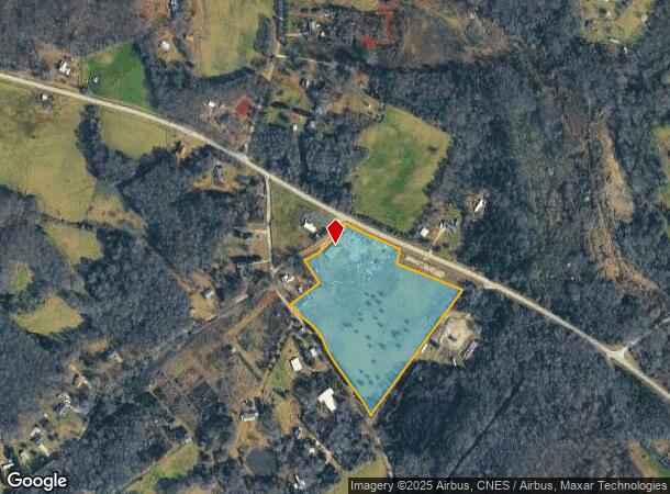  19 Goolsby Rd, Carnesville, GA Parcel Map