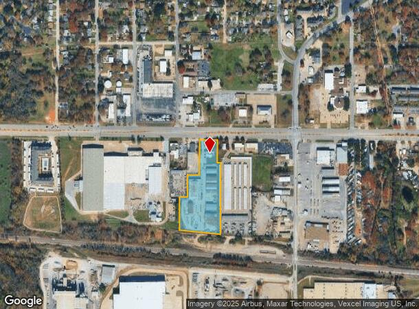  205 W Hurst Blvd, Hurst, TX Parcel Map