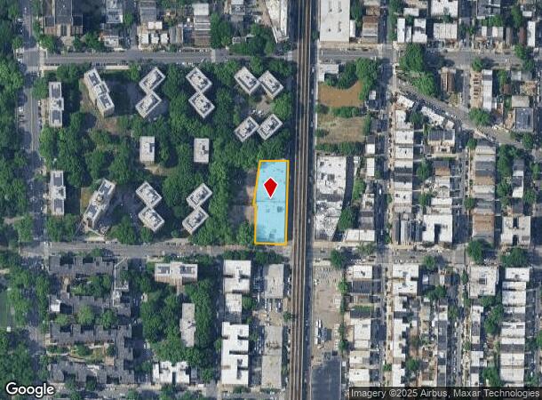 2901 White Plains Rd, Bronx, NY Parcel Map