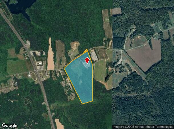  1407 Goodluck Rd, Kilmarnock, VA Parcel Map
