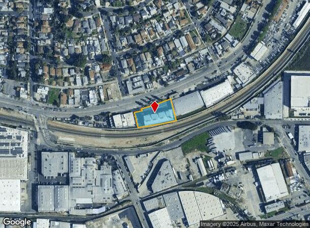  4610 Valley Blvd, Los Angeles, CA Parcel Map