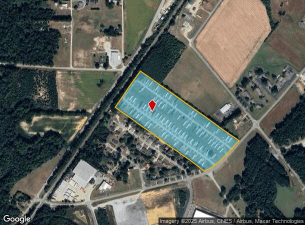  1402 Chicopee Rd, Benson, NC Parcel Map