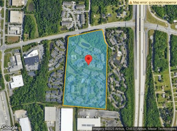  7019 W Friendly Ave, Greensboro, NC Parcel Map