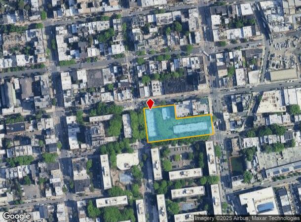198 Johnson Ave, Brooklyn, NY Parcel Map
