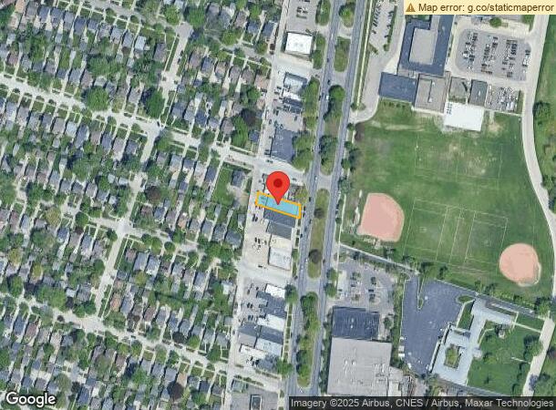  20507 Mack Ave, Grosse Pointe Woods, MI Parcel Map