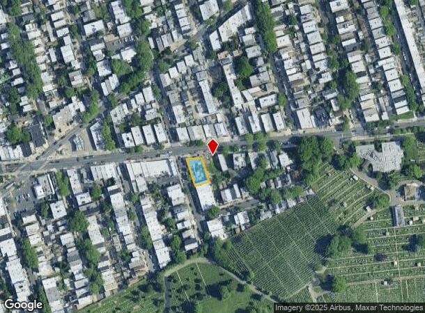 7202 Myrtle Ave, Glendale, NY Parcel Map