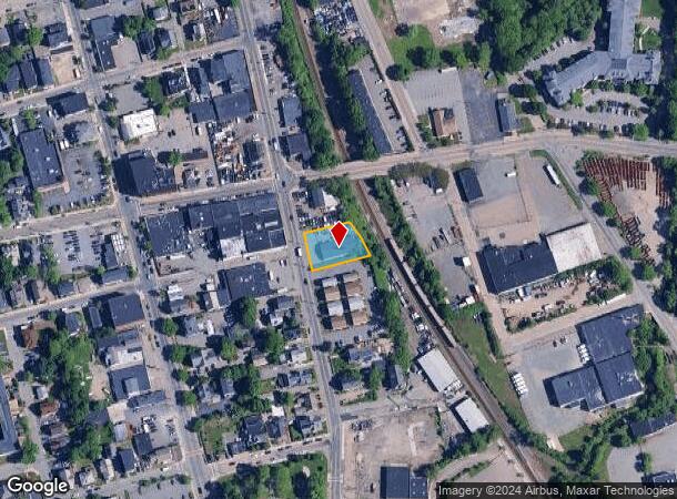  1114 Montello St, Brockton, MA Parcel Map