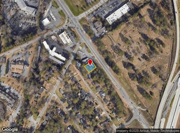 1922 Riverside Dr, Macon, GA Parcel Map