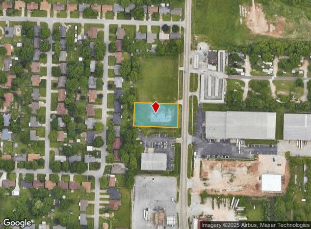  3259 N Glenstone Ave, Springfield, MO Parcel Map