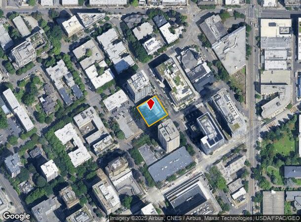 1314 Spring St, Seattle, WA Parcel Map