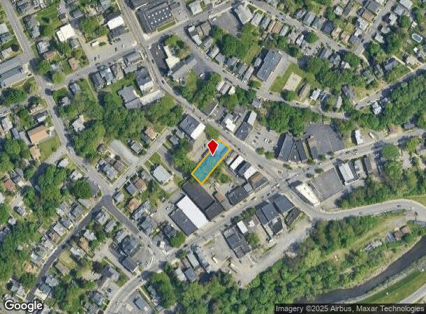  127 W Market St, Scranton, PA Parcel Map