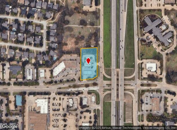 2100 Hall Johnson Rd, Colleyville, TX Parcel Map