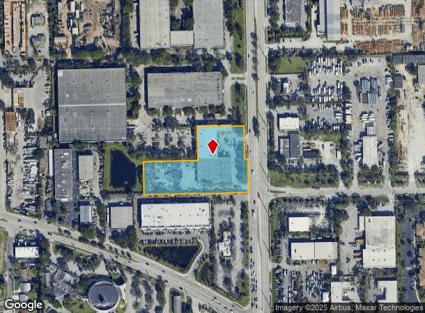1511 N Powerline Rd, Pompano Beach, FL Parcel Map