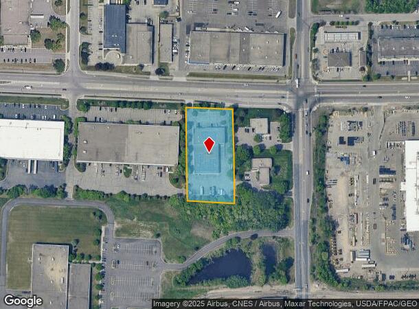 9633 85Th Ave N, Maple Grove, MN Parcel Map