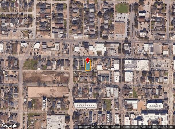 428 W 7Th St, Dallas, TX Parcel Map