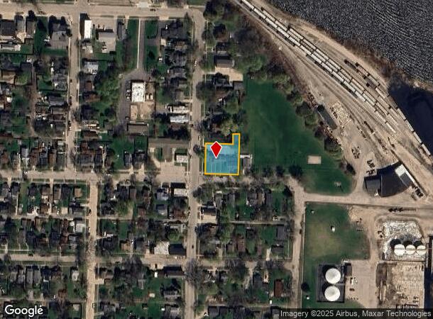 260 3Rd St, Manistee, MI Parcel Map