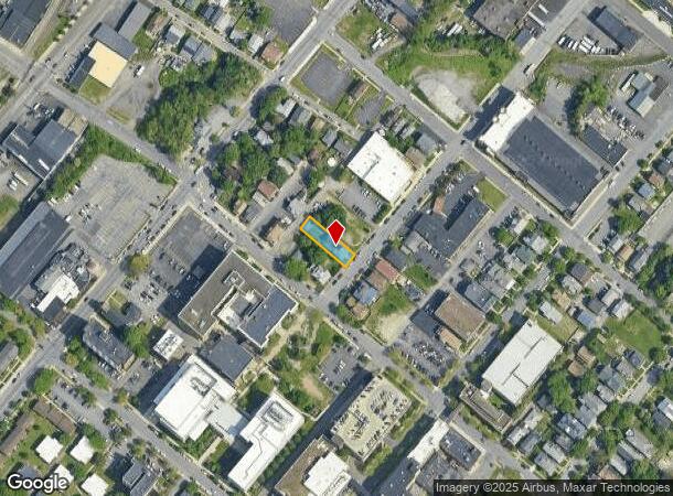 809 Adams Ave, Scranton, PA Parcel Map